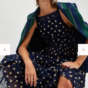 NWT - Free People Blue Halter Maxi Sundress for Weddings